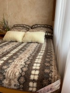 Komplet 100% wełna owcza Merino (155x200cm)