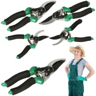 SEKATOR RĘCZNY DO PRZYCINANIA GAŁĘZI KRZEWÓW NOŻYCE OGRODOWE STAL WĘGLOWA