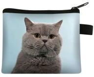 Portmonetka , Bilonówka - Kot - lekka i modna idealna na prezent