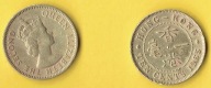 Hong Kong 10 Cents 1955 r.