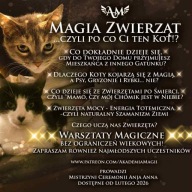 AM - Magia Zwierząt ..czyli po co Ci ten Kot!? Warsztaty + Rytuał Szamański