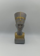 Egipt wyjątkowe popiersie Nefertiti vintage 30 cm Śliczna rzeźba egipska