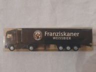 Ciężarówka reklamowa - Mercedes 1:87 Franziskaner Weissbier