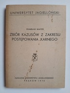 Zbiór kazusów z zakresu postępowania karnego , WALTOŚ