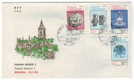 Turcja 1985 FDC Znaczki 2708-1 muzeum islam ceramika porcelan pałac Topkapi