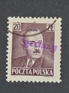 Polska nadruk " groszy " ( x 12/45 )