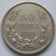 Bułgaria 50 lewa 1943 - car Borys III