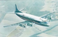 SAMOLOT - VICKERS VISCOUNT - AIR FRANCE