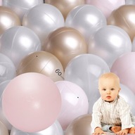 PIŁKI KULKI PIŁECZKI DO SUCHEGO BASENU KOJCA DLA DZIECI MISIOO 6 CM 150 SZT