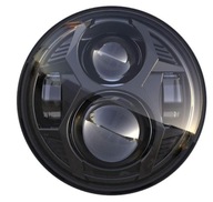 Wkład LED 7 cali do lamp Harley Suzuki Yamaha Jeep 51W OSRAM Czarny