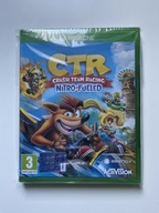 CRASH TEAM RACING NITRO FUELED XBOX ONE KOMPATYBILNA Z XSX 4K60 NOWA FOLIA