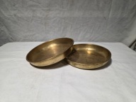 Szalki mosiężne do wagi szalkowej 5kg 19,5cm