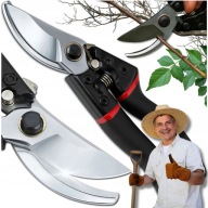 SEKATOR RĘCZNY DO KRZEWÓW NOŻYCE OGRODOWE GAŁĘZI KWIATÓW OSTRE OSTRZE STAL