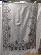 Szal 200x70 WISKOZA -BAWEŁNA NOWY