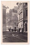 Warszawa ulica Świętojańska róg Zapiecka 1955r.