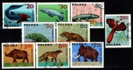 Polska ( Fauna - Zwierzęta prehistoryczne ) 1966 r.