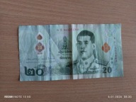 Banknoty Tajlandia 20 batuw