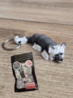 Breloczek Grzywacz Chiński 3d - Seria Psów Brelok Druk3d fidget Keychain