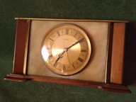 Stary zegar kominkowy METAMEC - sprawny