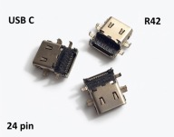 Gniazdo port USB C do lutowania 24 PIN 3.1 SMD (r42)