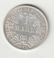 Niemcy-Cesarstwo 1 marka 1915 A