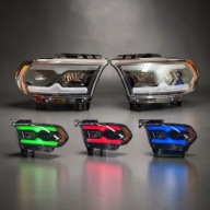 Dodge Durango 2016-20 konwersja na lift 2021- reflektory led lampy przednie