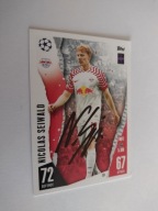 Karta topps mach attax autograf RB Leipzig Champions League Nicolas Seiwald