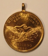 USA - CHICAGO 1893 - ODKRYCIE AMERYKI - WORLDS COLUMBIAN EXPOSITION, PIĘKNY