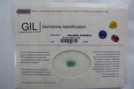 Szmaragd 101 % Naturalny - Octagon - Certyfikat GIL - Wideo - 1.09 ct.