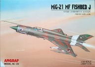 Angraf 124 samolot Mig-21MF FISHBED J