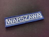 Naszywka Straż Pożarna Nazwa Miejscowości Warszawa