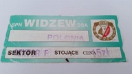 bilet WIDZEW Łódź - POLONIA Warszawa 13.09.1998