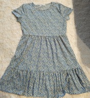 Sukienka mini HOUSE flowers blue, r. L (40)