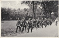 DEUTSCH ELAU - IŁAWA ..... NIEMIECKA PIECHOTA W TRZECH KOLUMNACH
