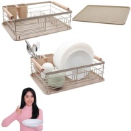 SUSZARKA DO NACZYŃ OCIEKACZ NA NACZYNIA STOJĄCA JEDNOPOZIOMOWA DUŻA