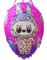 Piniata Urodzinowa XL - LABUBU LABU-BU + KIJ