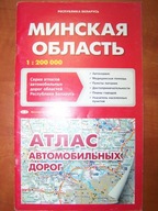 BIAŁORUŚ - OBWÓD MIŃSKI - MAPA Z 2004 ROKU.