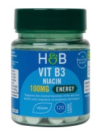 NIACYNA 100 mg 120 tabletek / WITAMINA PP / B3