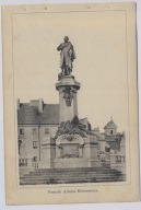 WARSZAWA Pomnik Mickiewicza ok.1898r. Plansza St. Winiarskiego N922