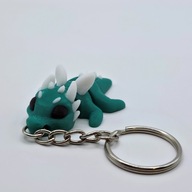 Brelok Baby Smoczek Mały 3D Flexi Druk 3D | Zawieszka do Kluczy / Plecaka