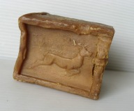 Polskie Przedwojenne MYDŁO szare SCHICHT Jeleń dla Szeregowy WP sprzed 1939