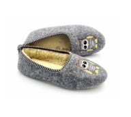 BAMBOSZE GÓRALSKIE DAMSKIE OCIEPLANE WEŁNIANE KAPCIE FILCOWE 40