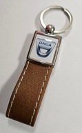 Brelok do kluczy DACIA brązowy