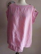 wyprzedaż NEXT BLUZKA lniana W KROPECZKI 40