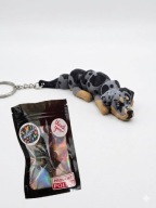 Breloczek Psa Catahoula Leopard Dog - Brelok Druk 3D