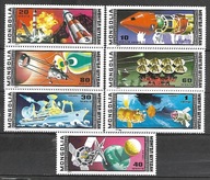 MONGOLIA - 11 lat programu "Interkosmos" 1977 ** Mi 1082-8 (1287)