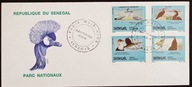 SENEGAL 1989 MI. 1051-1094 PTAKI FDC