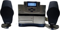 Designerska Wieża KENWOOD NV-600 (CD, Kaseta) + Głośniki, Pilot z Wadą