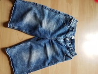 F&F JEANS SPODENKI CHŁ.ROZ140 11-12 LAT
