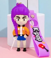 Brelok HUNTRIX K-Pop Demon Hunters Anime Silikonowy Zawieszka